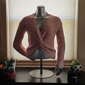 EUC No Boundaries V-Neck Sweater - Juniors Size M